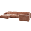 375075 E 03 VS WE Cloud hoekbank rechts geweven chenille terra