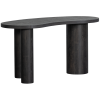 375037 D 04 VS WE Maan organisch sidetable bureau MDF donkerbruin
