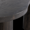 375037 D 02 VS WE Maan organisch sidetable bureau MDF donkerbruin detail