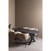 375087 M 376013 374098 N 01 SF KW Tablo tafelbld ovaal 220x90cm mid brown Alkmaar poot Leon naturel