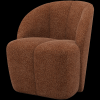 377463 WR 01 VS WP Mojo draaifauteuil wollig roestbruin F1