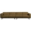 378656 BR 01 VS BP Statement XL 4 zits bank 372cm structure velvet brass