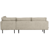800971 WH 03 VS WH Rodeo hoekbank rechts structure velvet wheatfield AK1