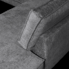 800971 MO 02 VS WH Rodeo hoekbank rechts structure velvet mountain detail