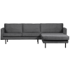 800902 MO 01 VS WH Rodeo chaise longue rechts structure velvet mountain