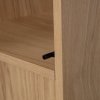 400503 N 02 VS VT Modulair bovenkast 199x40cm eiken naturel mat detail