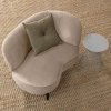 340476 KG 373864 S 390932 A 02 SF FA Sara lounge fauteuil rechts khaki