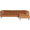 373681 C 01 VS WE Lloyd hoekbank rechts gewassen fluweel cinnamon PS EA