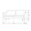 800542 NA G 79 53 45 206 205 198 162 156 14 132 126 12 105 50 BT Rodeo 25 seater sofa