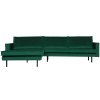 800905 162 01 VS BP Rodeo chaise longue links velvet green forest EA
