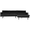 800902 79 01 VS BP Rodeo chaise longue rechts velvet antraciet EA