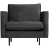 800888 79 01 VS BP Rodeo classic fauteuil velvet antraciet PS EA