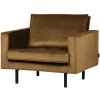 800541 14 02 VS BP Rodeo Fauteuil velvet honey yellow PS