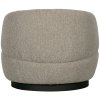 800037 N 04 VS BP Woolly draaifauteuil boucle naturel gemeleerd AK1