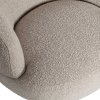 800037 N 01 VS BP Woolly draaifauteuil boucle naturel gemeleerd detail