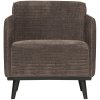 378670 T 01 VS BP Statement fauteuil met arm platte brede rib taupe PS EA