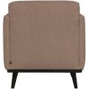 378670 N 04 VS BP Statement fauteuil met arm boucle nougat AK1