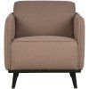 378670 N 01 VS BP Statement fauteuil met arm boucle nougat EA