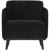 378670 G 01 VS BP Statement fauteuil met arm platte brede rib graphite PS EA