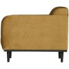 378670 14 03 VS BP Statement fauteuil met arm fluweel honing geel
