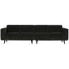 378657 G 01 VS BPH Statement 4 zits bank 280 cm platte brede rib graphite PS EA