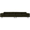 378656 W 01 VS BP Statement XL 4 zits bank 372 platte brede rib warm groen PS EA
