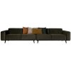 378656 156 04 VS BP Statement xl 4 zits bank 360 cm velvet warm groen