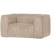 377316 RR 02 VS WE Bean fauteuil grove ribstof travertin