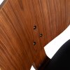 377147 ZW 01 VT VS Classic eetkamerstoel zwartwalnoot detail