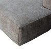 375694 MR 01 VS WE Bean hoekbank rechts grove melange stof travertin detail
