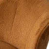 375690 TC 01 VS FA Sara fauteuil structure velvet cognac detail