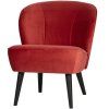 375690 P 02 VS FA Sara fauteuil fluweel raspberry EA