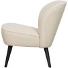 375690 C 03 VS FA Sara fauteuil boucle creme