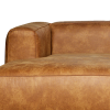 375689 C 03 VS FA Bean hoekbank cognac links C1