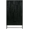 373749 BN 01 VS WE Silas 2 deurs kast eiken black night