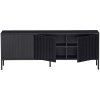 373473 Z 04 VS WE New Gravure tv meubel 150cm grenen zwart