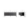 GRAVURE 150 TV stolík: jaseň