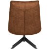 373303 C 04 VS FA Jouke draai fauteuil kunstleer cognac AK1