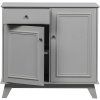 340817 G 03 VS FA Lily commode warm grijs