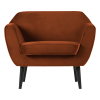 340454 126 01 VS Rocco fauteuil velvet roestbruin F1