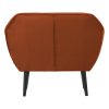 340454 126 03 VS Rocco fauteuil velvet roestbruin B1