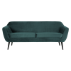 340451 198 01 VS Rocco sofa 187cm velvet groenblauw F1