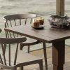 377701 B 378634 TA 15 SF WO Tesso hoogte verstelbare tuintafel Bliss taupe
