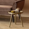 375426 H 02 SF ES Sasha bijzettafel 41cm honinggeel vierkant