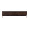 377569 B 01 VS ES liya tv meubel 200cm mango hout donkerbruin B1