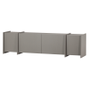 377891 WG 04 VS Brock tv meubel 200cm essen fineer warmgrijs FA