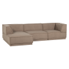 377860 TT 03 VS WP Manu chaise longue bank links teddy taupe F2