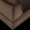 377861 VB 05 VS WP Manu chaise longue bank rechts velvet bruin C1