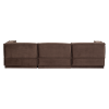 377860 VB 04 VS WP Manu chaise longue bank links velvet bruin B1