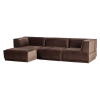 377860 VB 02 VS WP Manu chaise longue bank links velvet bruin FA